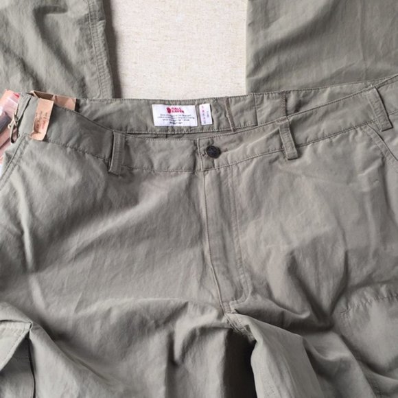 Fjallraven Karl Trousers Zip Off Pants NWT 38-39 - Picture 3 of 8